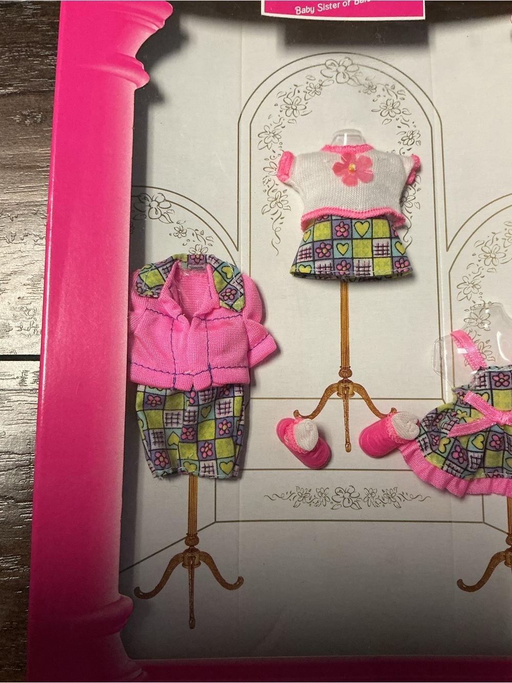 Vintage Mattel Kelly Fashion Avenue Kids Doll Outfit Set - Pink New Rare - Picture 2 of 4